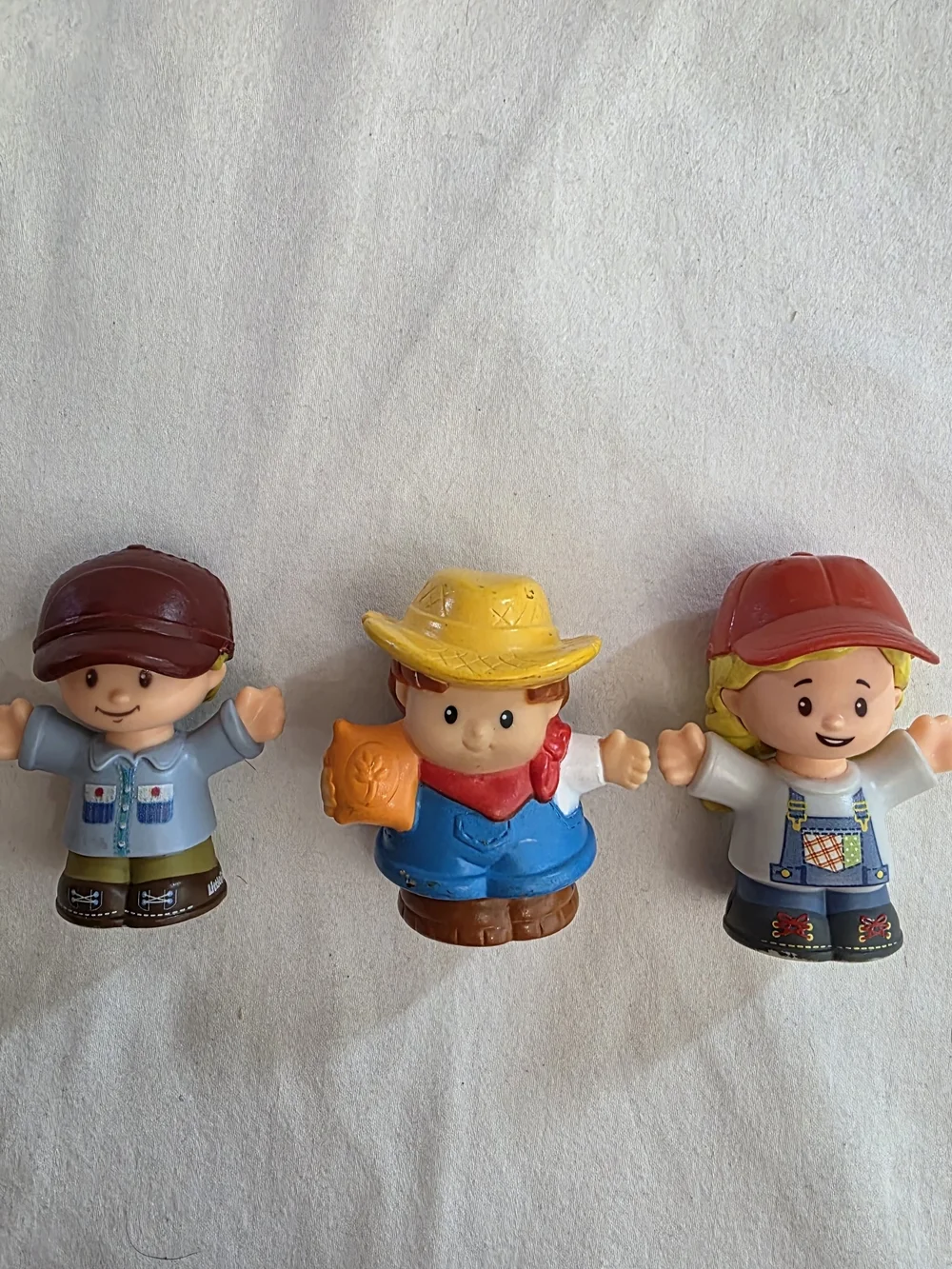 Fisher Price Little People Farm Lot Of 11 Figures People Animals Truck Toys Kids